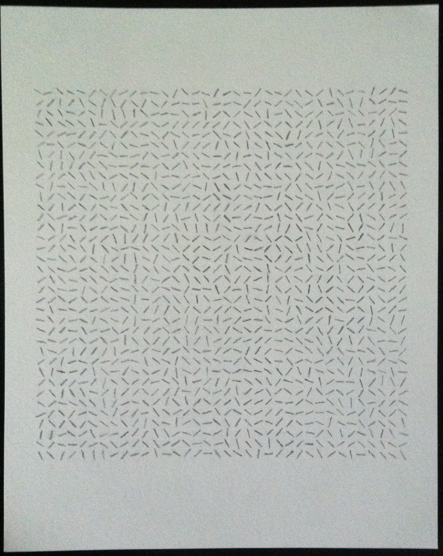 Hand-tracing against a computer screen. Only did this once.